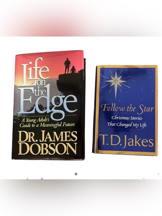 Other - 2 Books Life on the Edge & Follow the Star